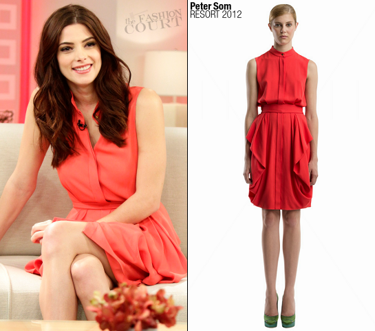 Ashley Greene in Peter Som | 'The Today Show'